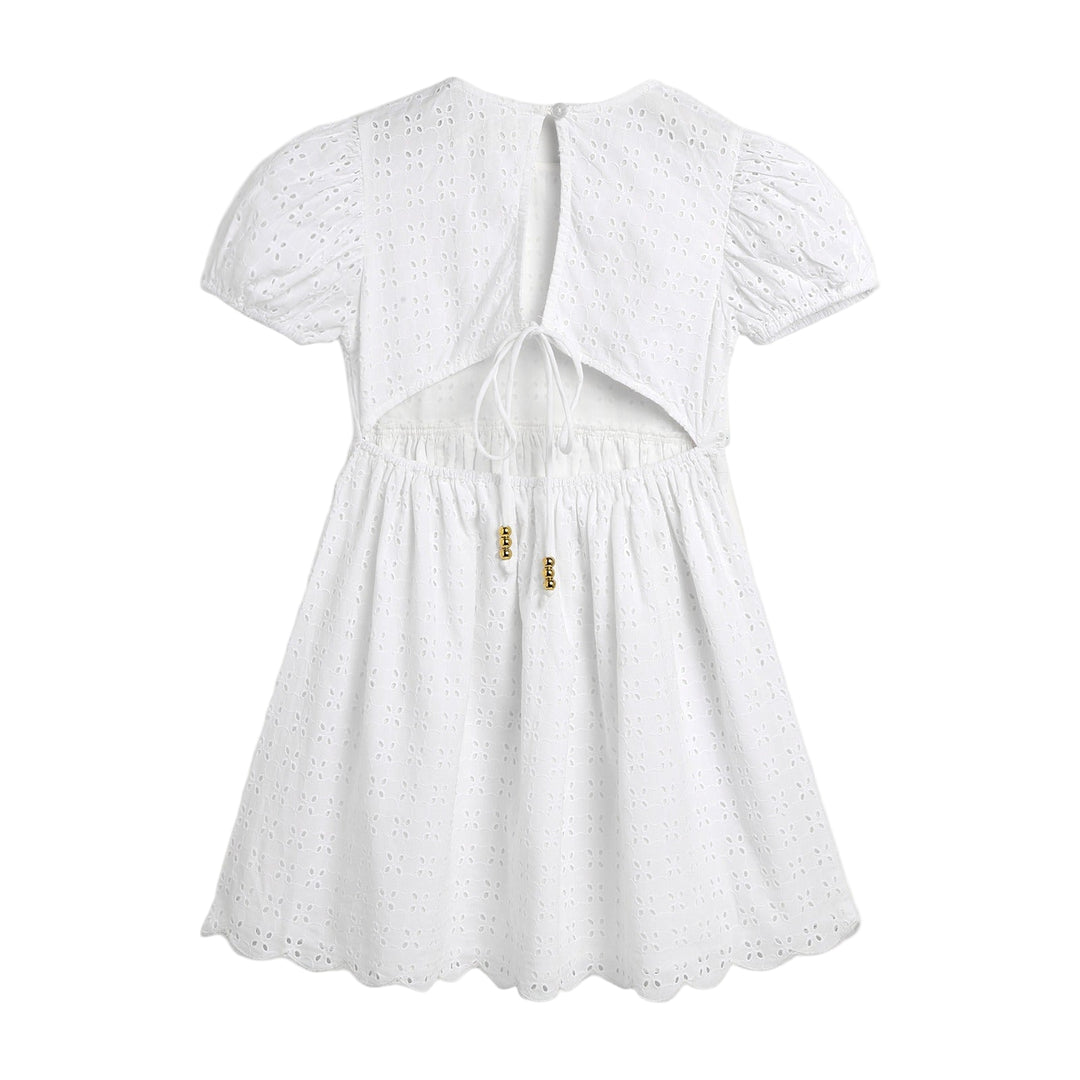 Alex and Ant Aria Dress - White