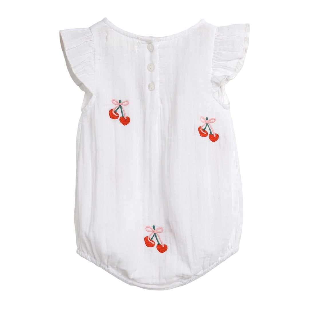 Alex and Ant Pretty Romper - White
