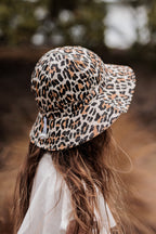 Wide Brim Sunhat - Leopard