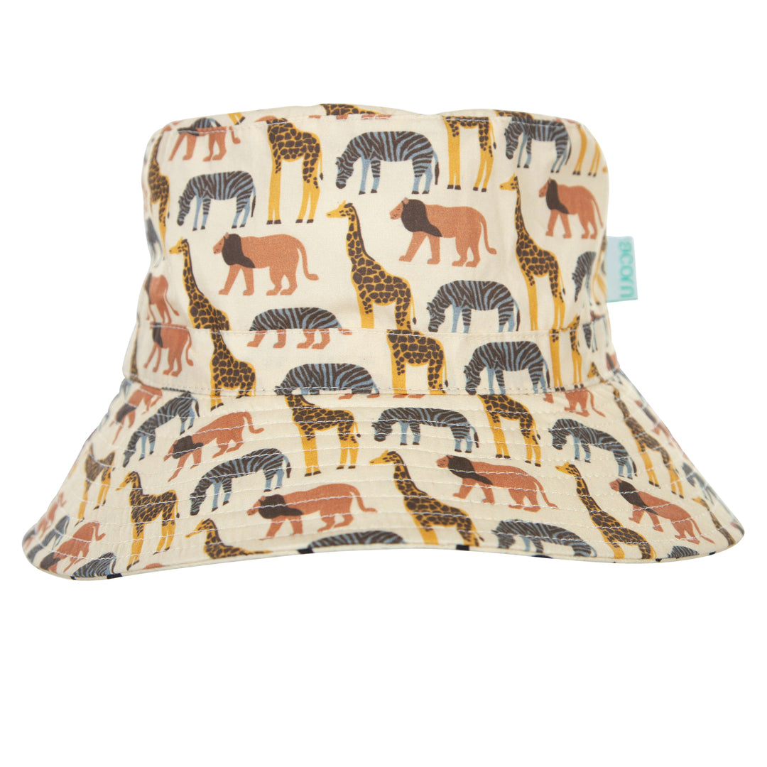 Acorn Wide Brim Bucket Hat - Safari Broad