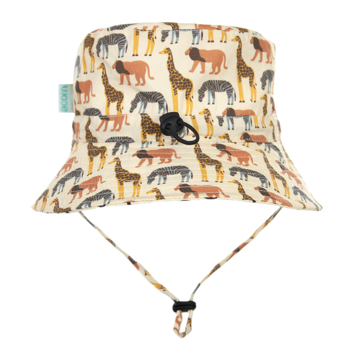 Acorn Wide Brim Bucket Hat - Safari Broad