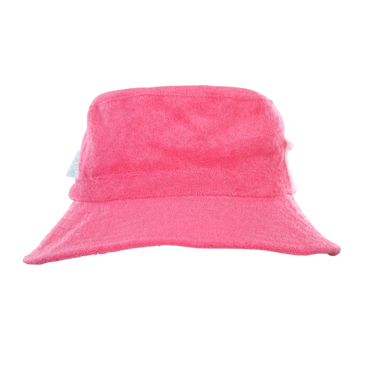 Acorn Pink Terry Towelling Bucket Hat