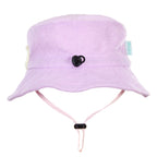 Lavender Terry Towelling Bucket Hat
