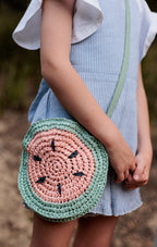 Straw Bag - Watermelon