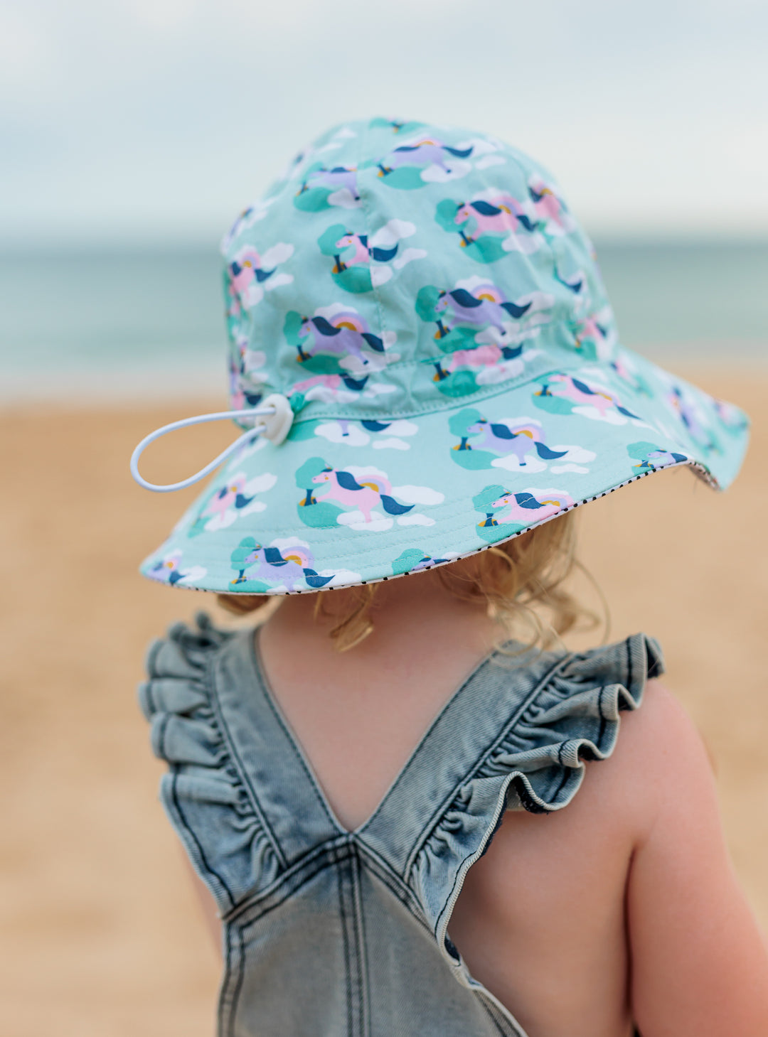 Acorn Wide Brim Sunhat - Dancing Unicorn