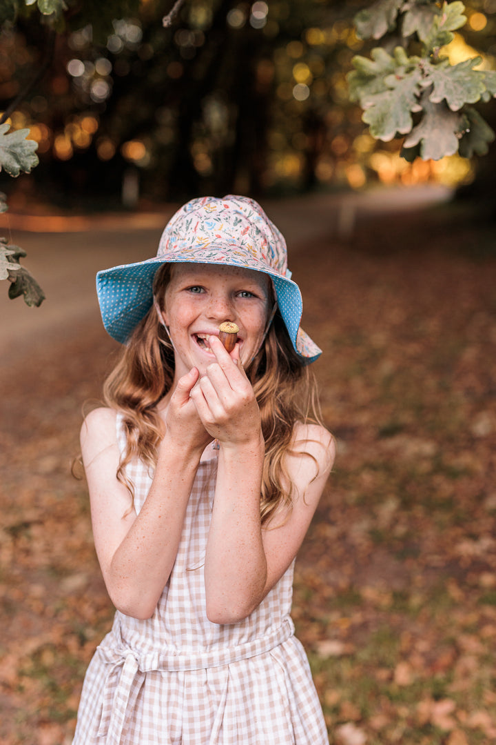 Acorn Wide Brim Sunhat - Wildflowers