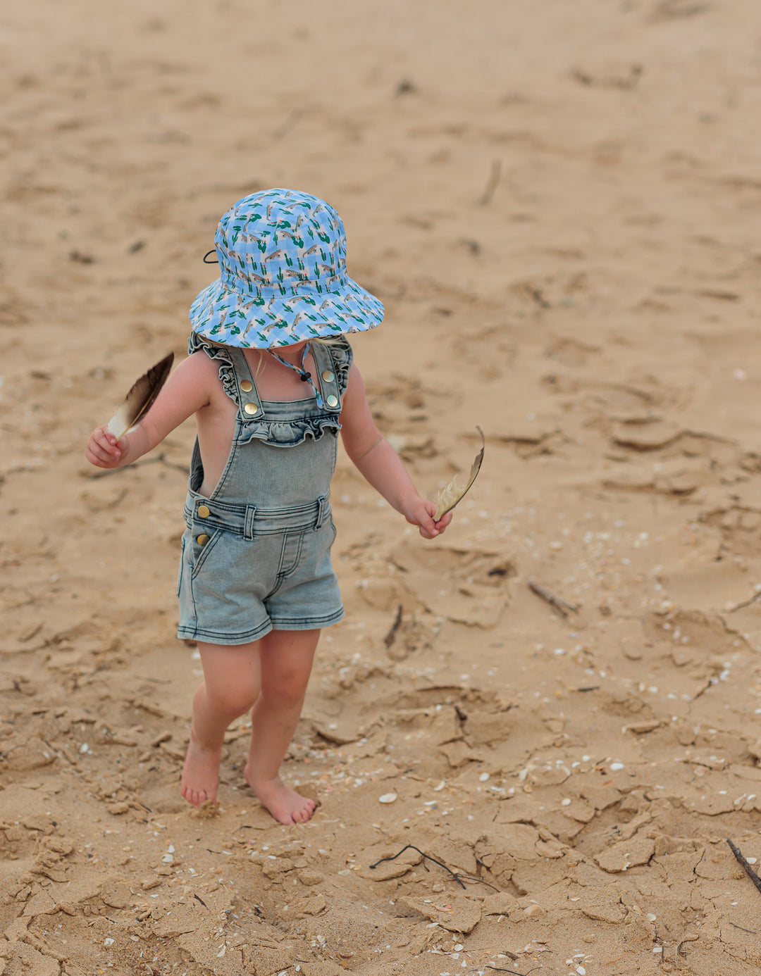 Acorn Wide Brim Bucket Hat - Kimono Dragon