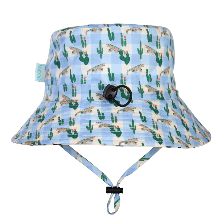 Acorn Wide Brim Bucket Hat - Kimono Dragon