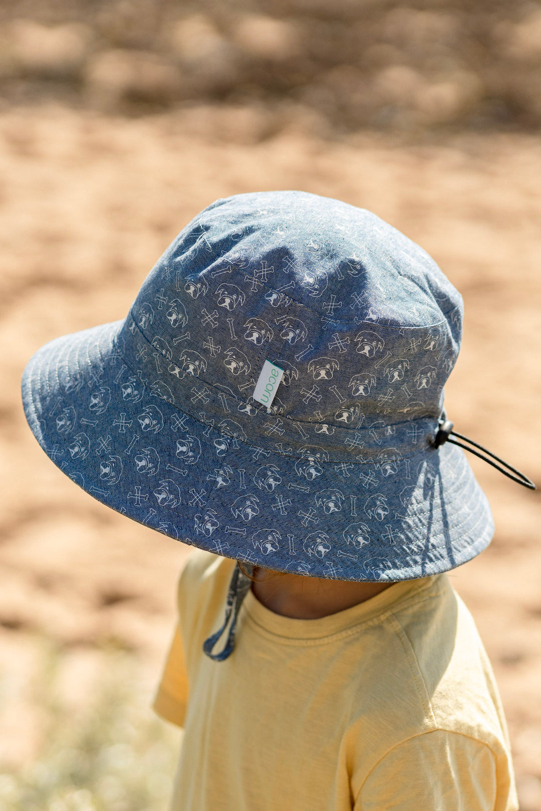 Acorn Wide Brim Bucket Hat - Bulldog