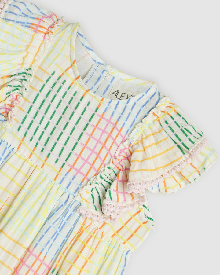 Alex and Ant Louisa Dress - Crazy Gingham