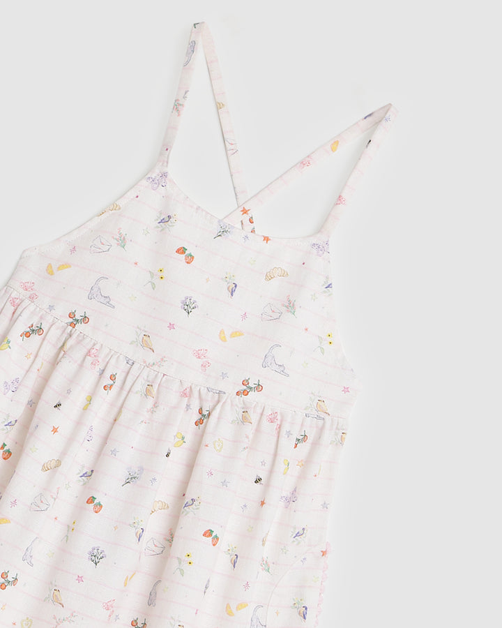Alex and Ant Steph Dress - Nature Sketch