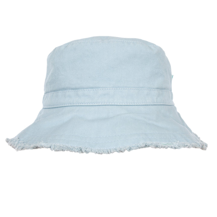 Acorn Seafoam Frayed Bucket Hat