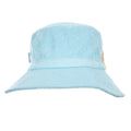 Terry Towelling Bucket Hat - Light Blue