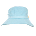 Terry Towelling Bucket Hat - Light Blue
