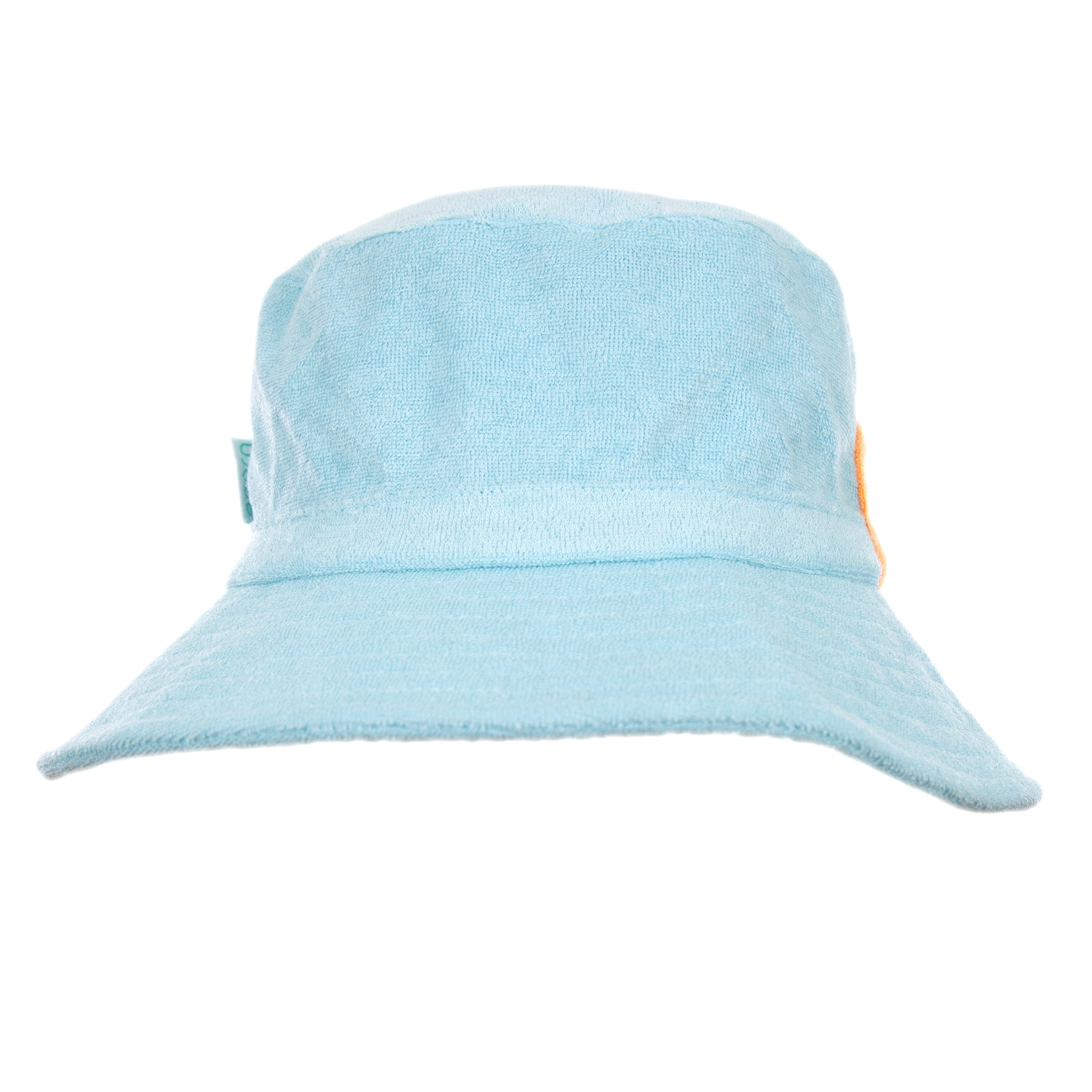 Acorn Terry Towelling Bucket Hat - Light Blue