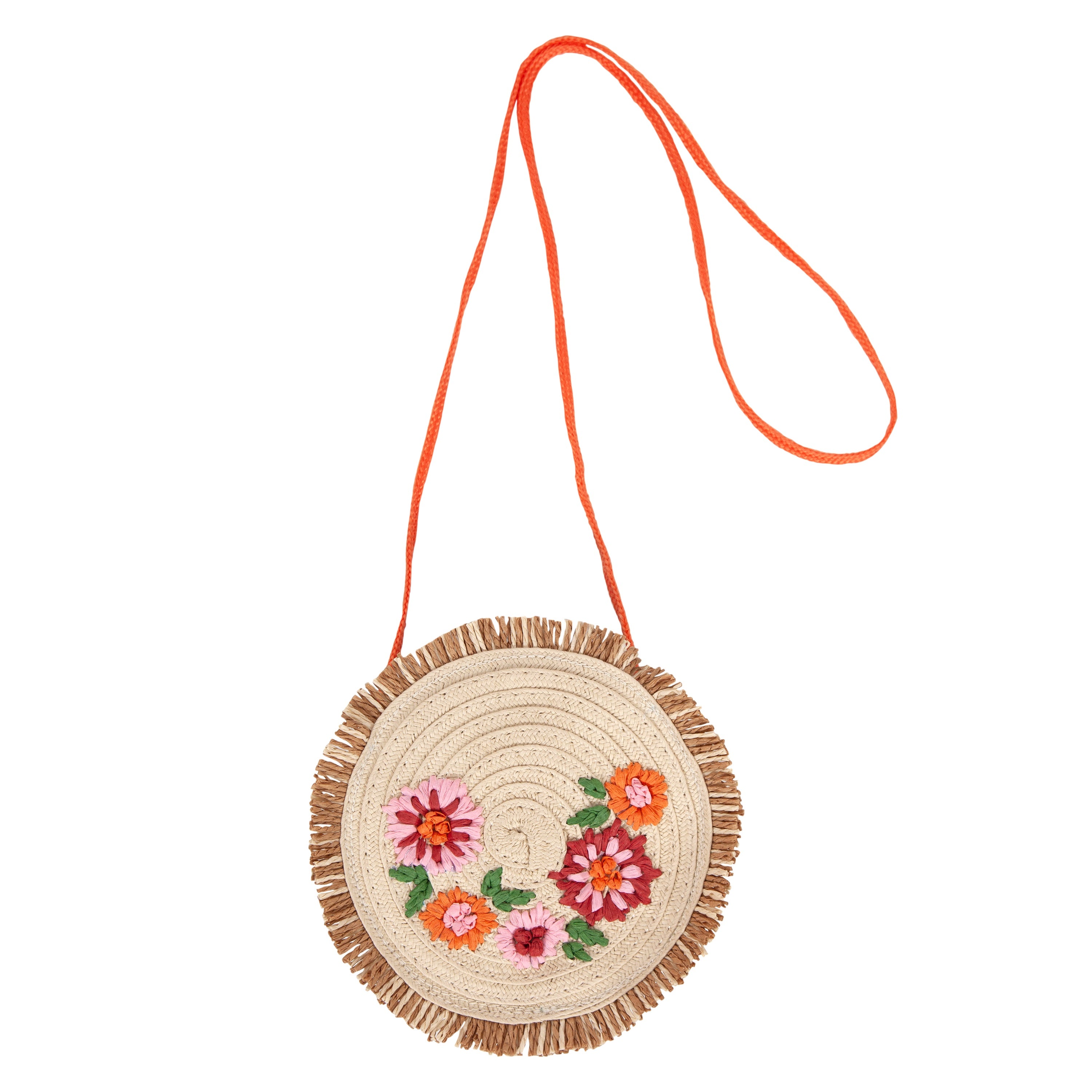 Dahlia Straw Bag