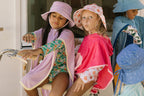 Pink Terry Towelling Hooded Towel