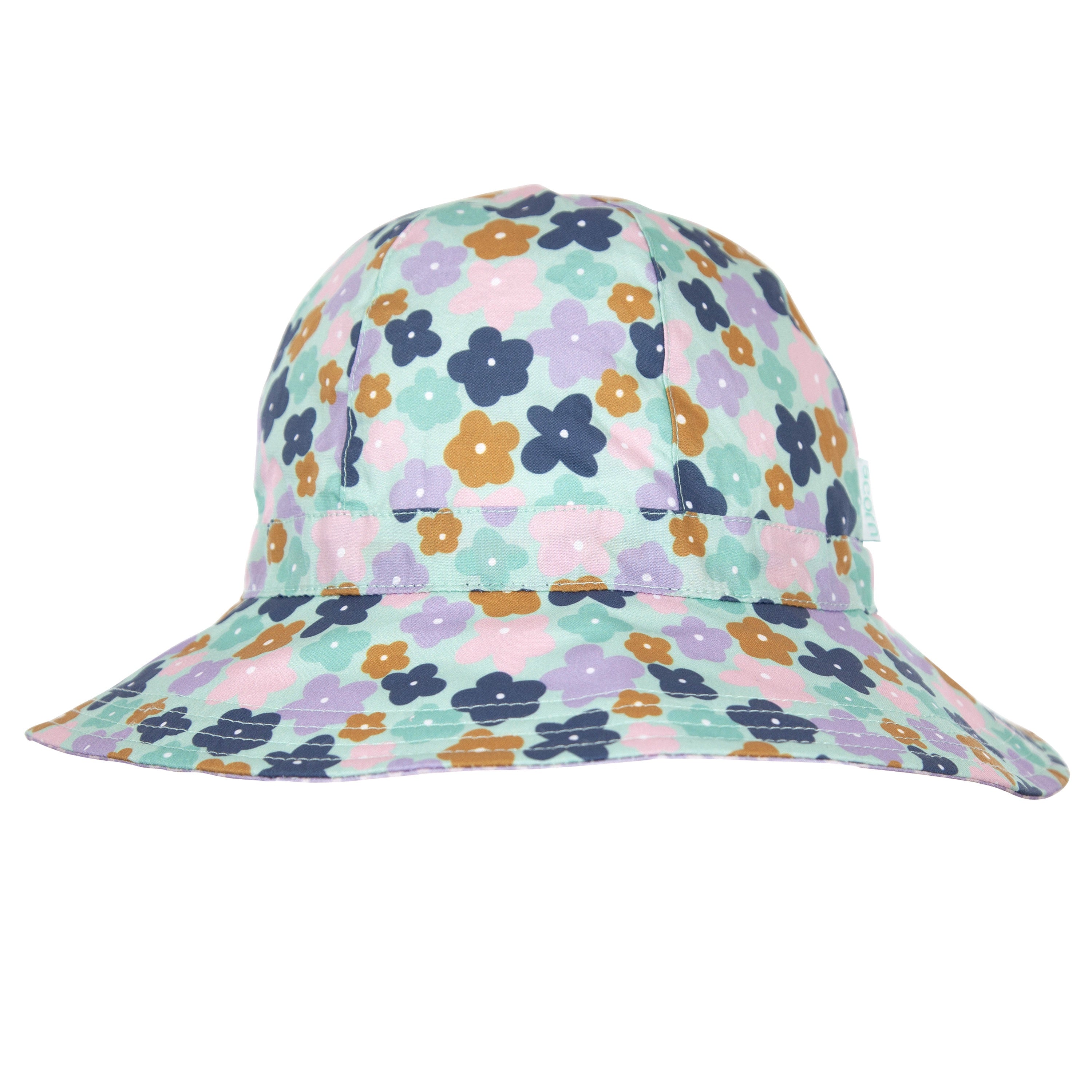 Acorn Flower Fun Wide Brim Sunhat