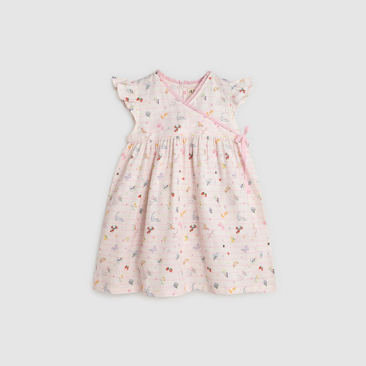Alex and Ant Daisy Dress - Nature Sketch
