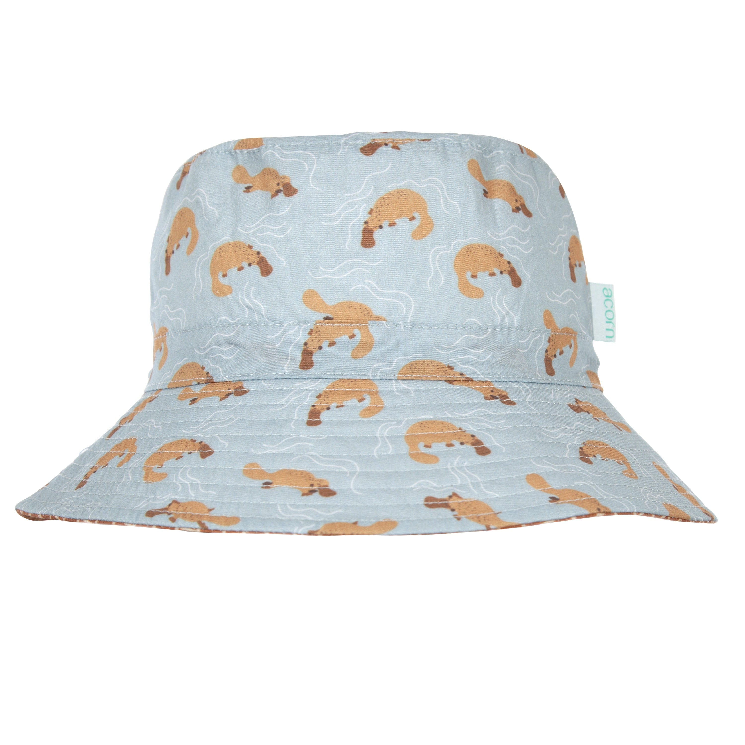 Acorn Platypus Wide Brim Bucket Hat