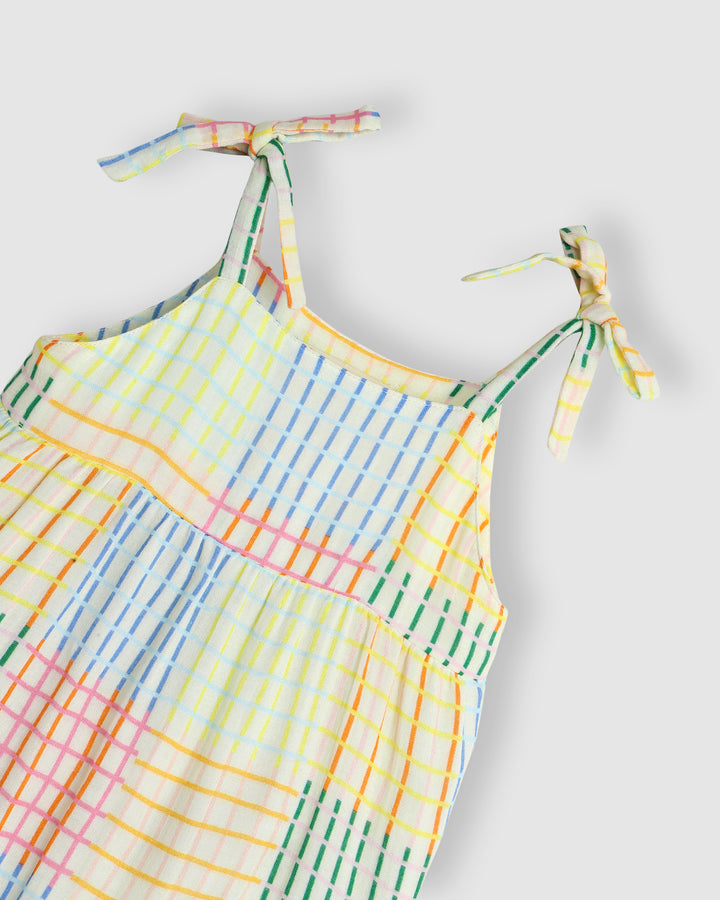 Alex and Ant Frankie Playsuit - Crazy Gingham