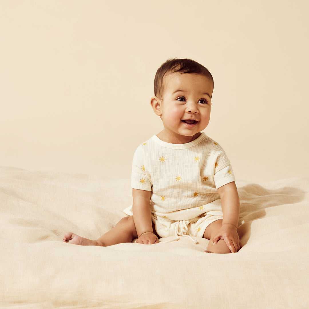 Wilson and Frenchy Sunshine Organic Crinkle Short