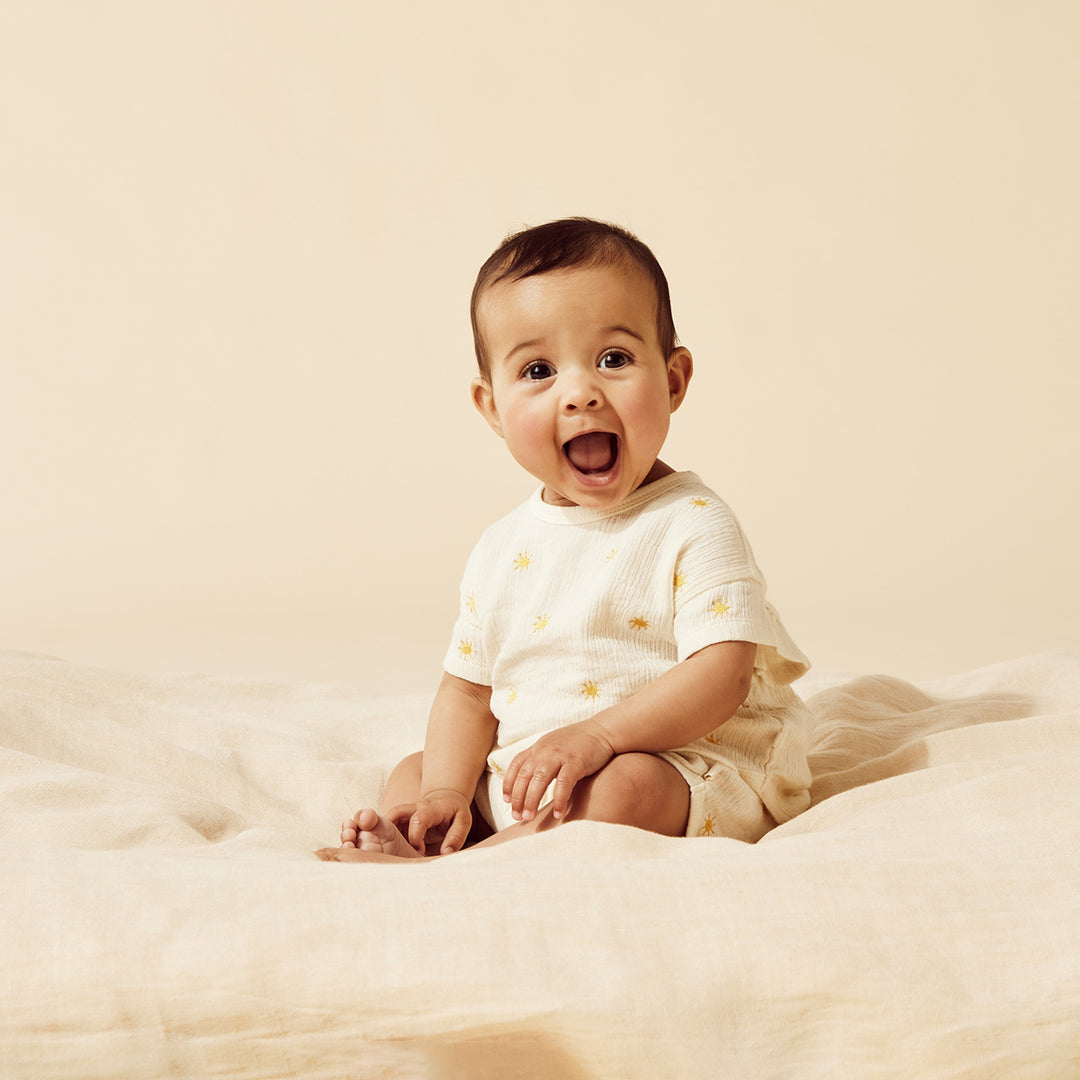 Wilson and Frenchy Sunshine Organic Crinkle Short