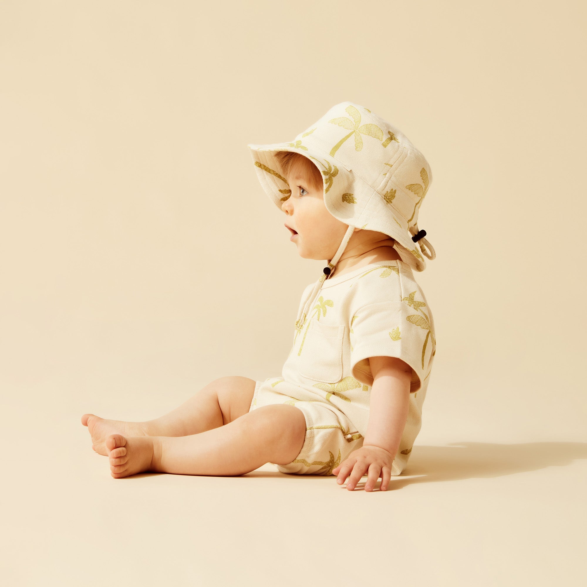 Wilson and Frenchy Palm Days Organic Sun Hat - Natural