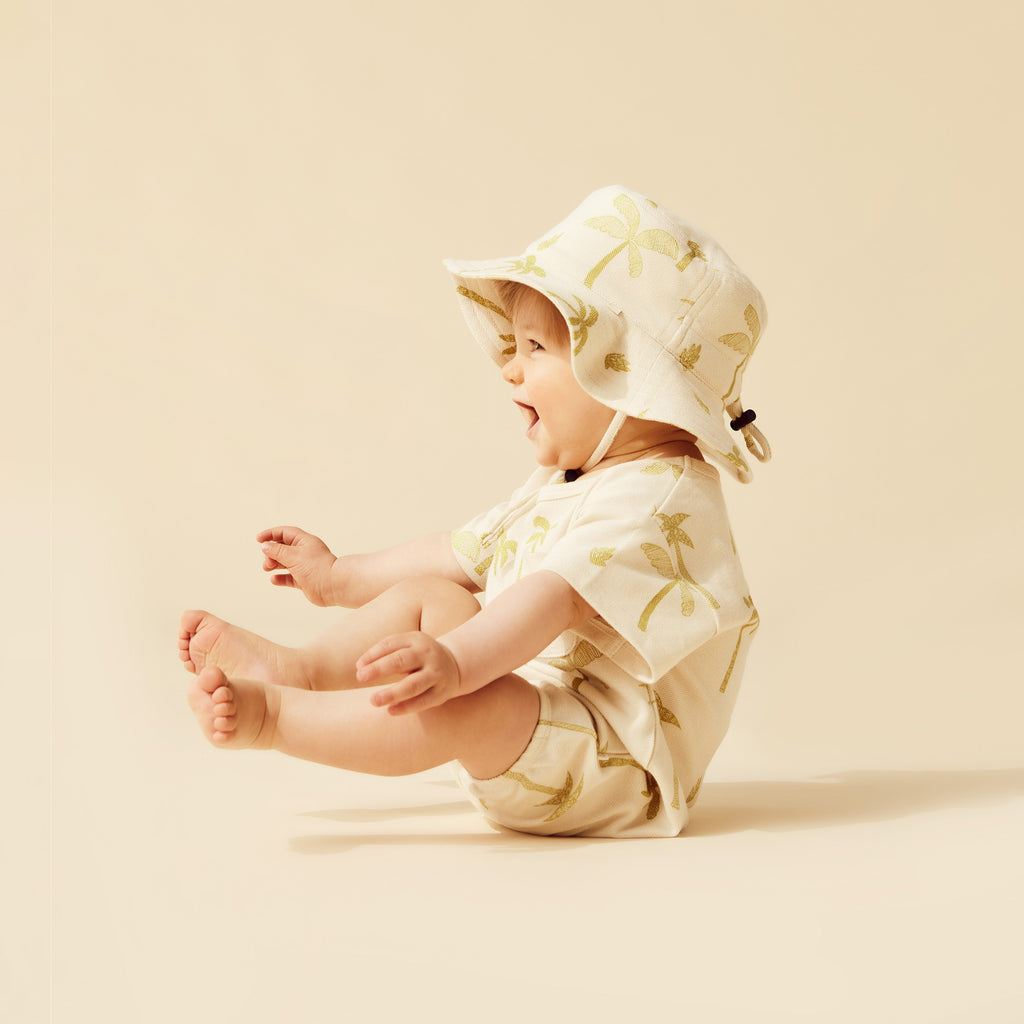 Wilson and Frenchy Palm Days Organic Sun Hat - Natural