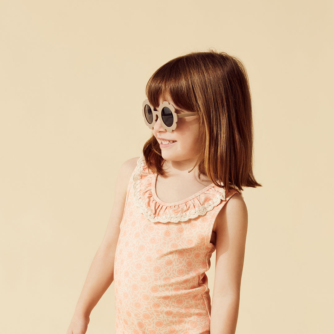 Wilson and Frenchy Amelie Floral Crochet Swimsuit