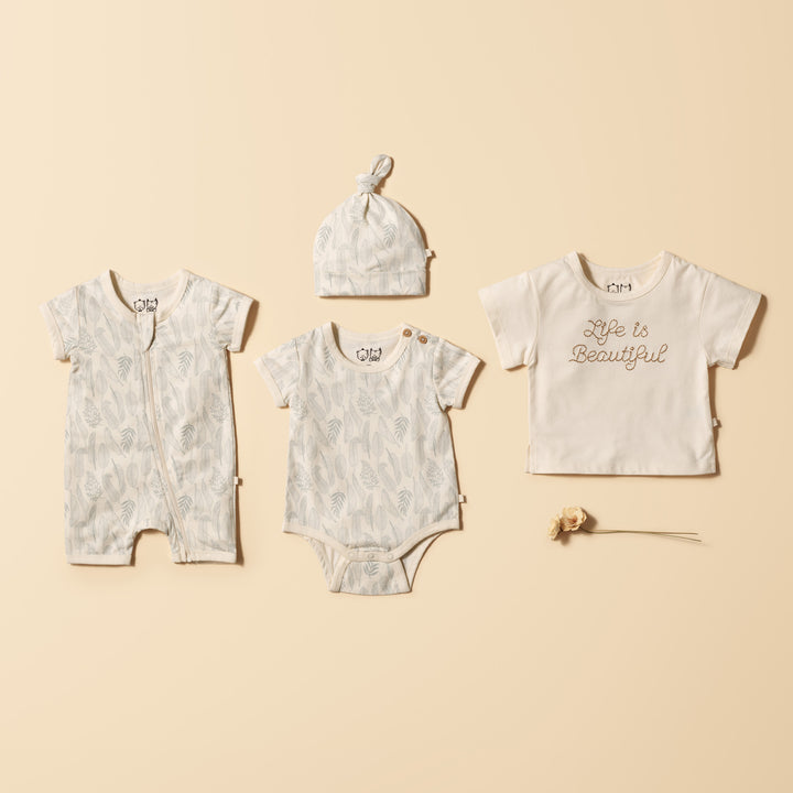 Wilson and Frenchy New Leaf Organic Bodysuit