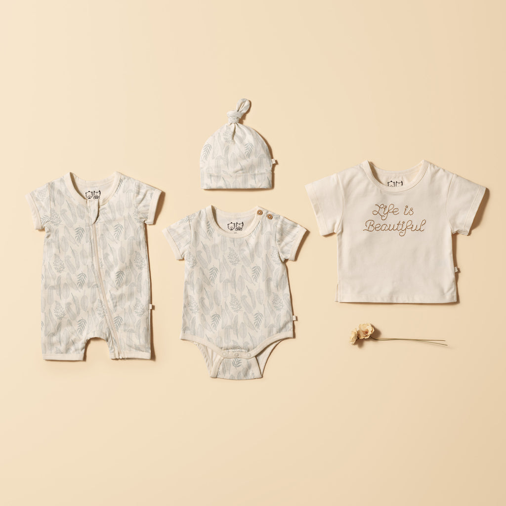 Wilson and Frenchy New Leaf Organic Boyleg Zipsuit