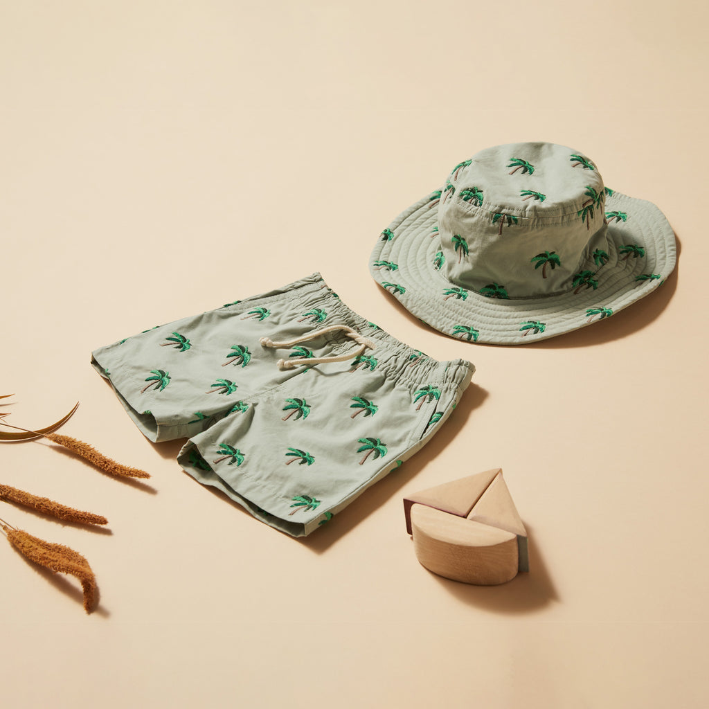 Wilson and Frenchy Forest Palm Board Short
