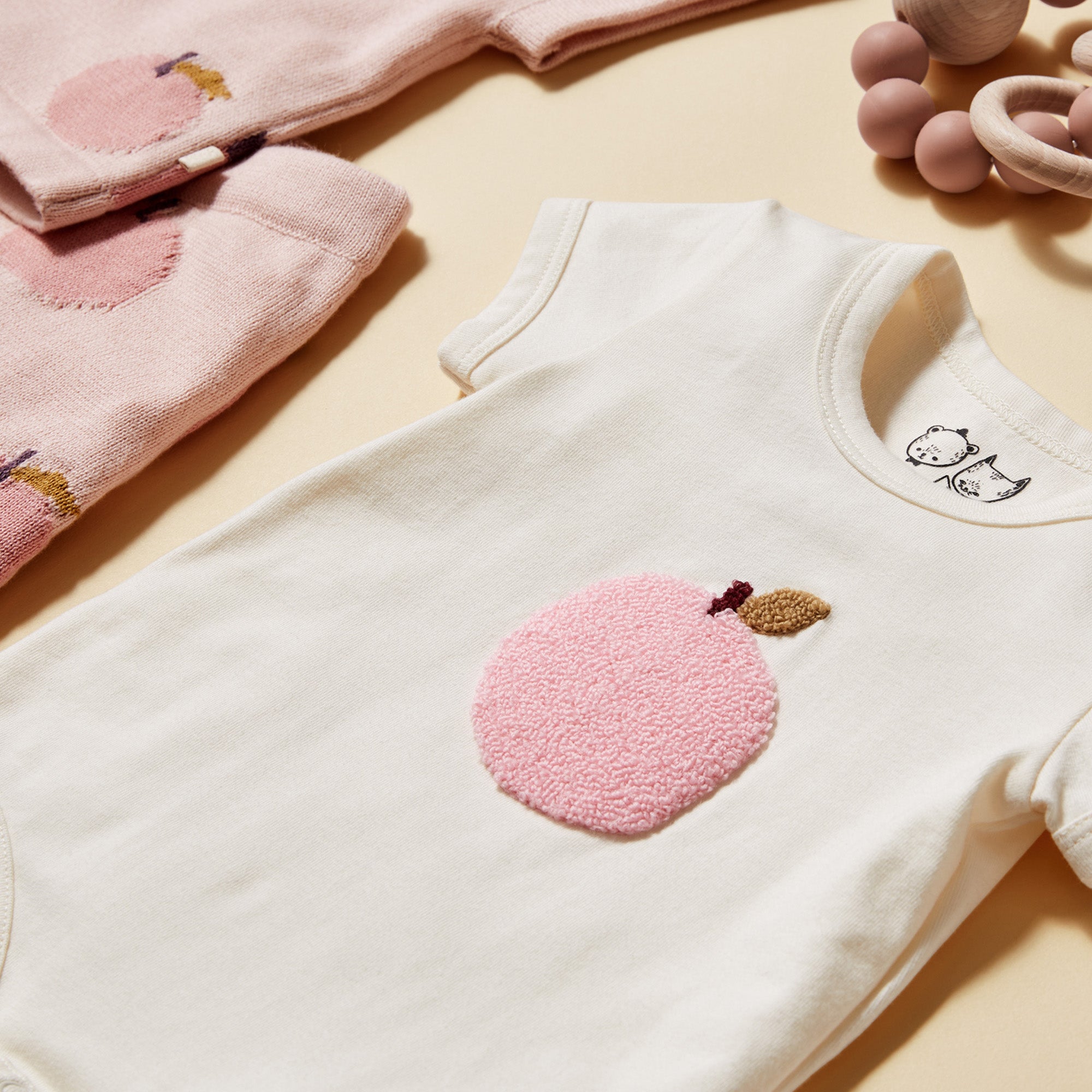 Peachy Organic Bodysuit
