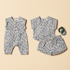 Wilson and Frenchy Blue Coral Organic Crinkle Tee