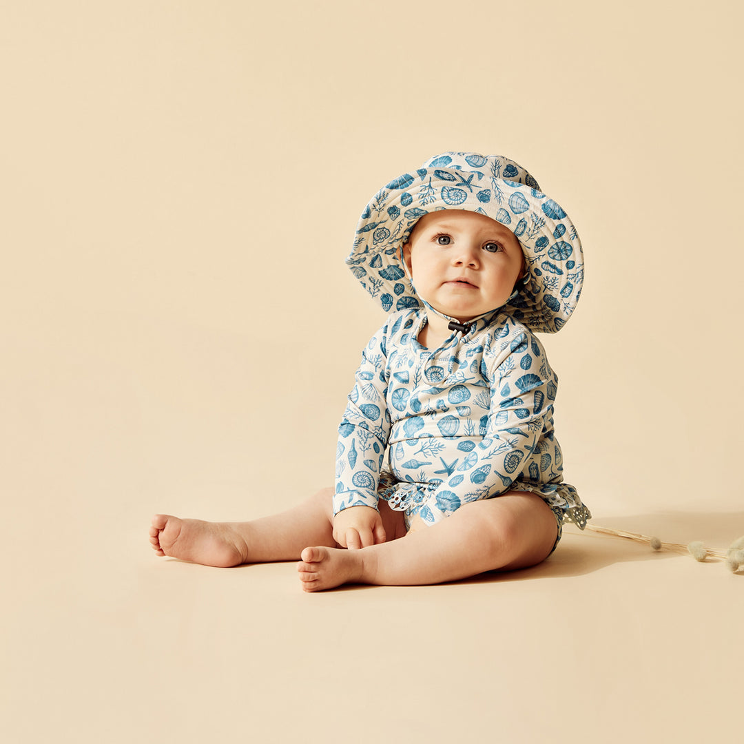 Wilson and Frenchy Shells Swim Sun Hat