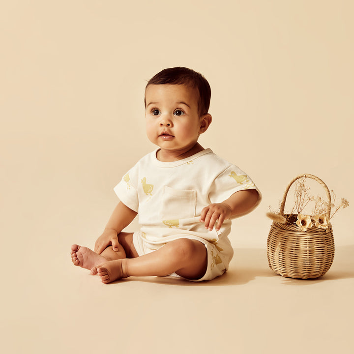 Wilson and Frenchy Quack Quack Organic Growsuit