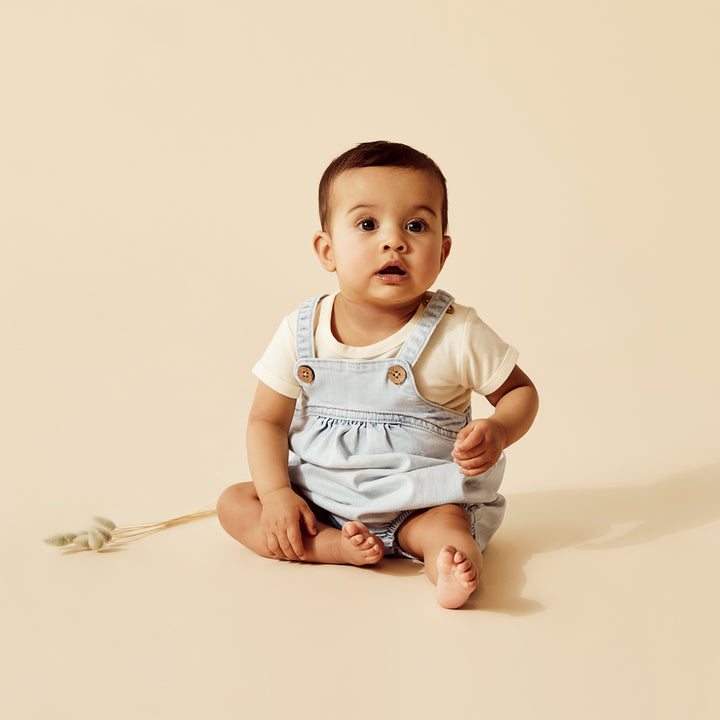 Wilson and Frenchy Denim Bodysuit