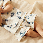 Wilson and Frenchy Nautical Bear Organic Short