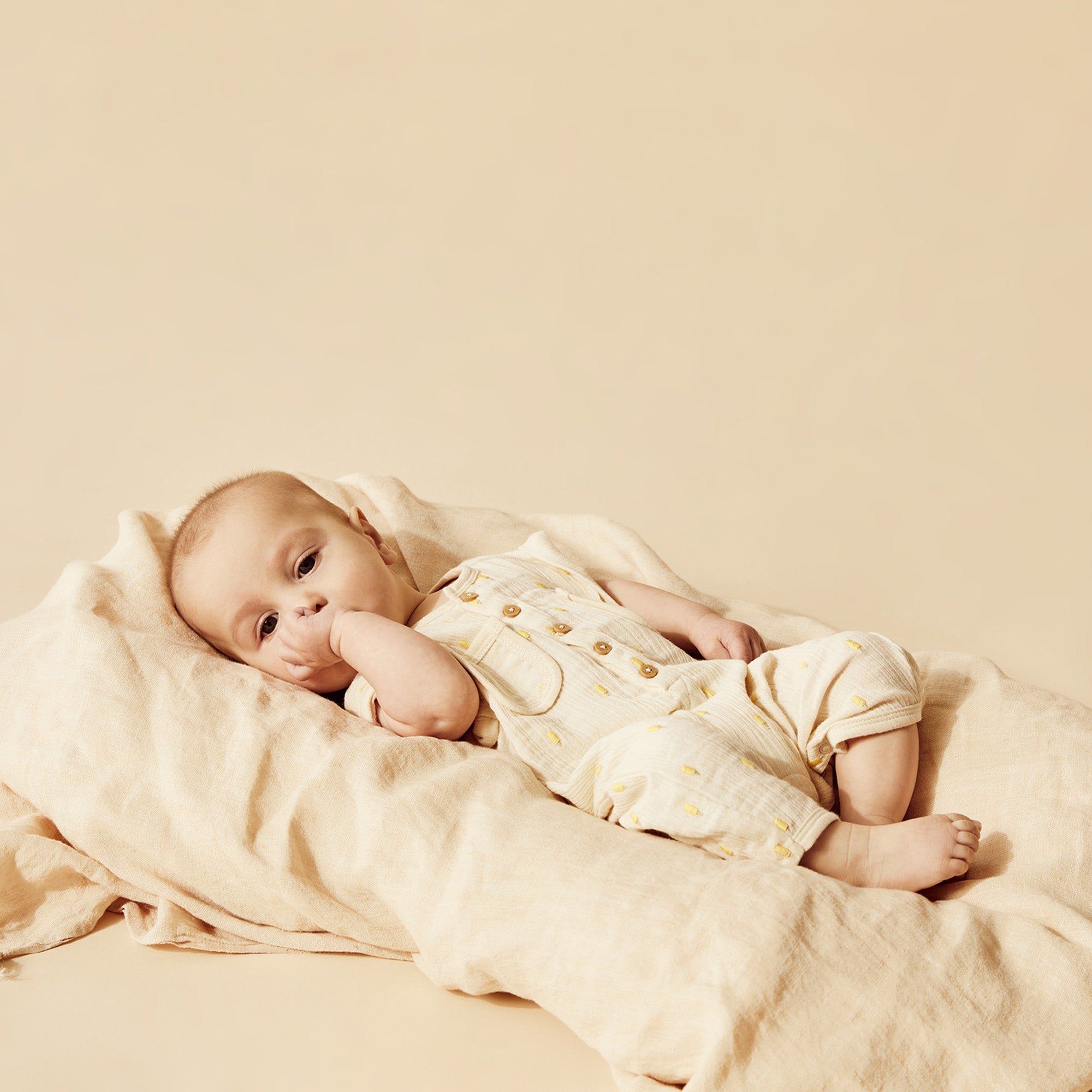 Ice Pops Organic Crinkle Growsuit