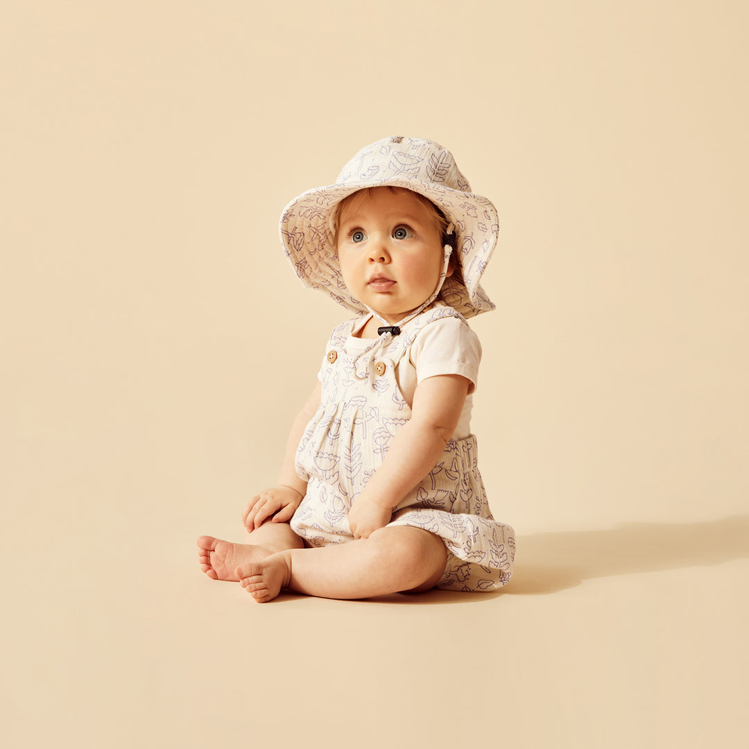 Wilson and Frenchy Flow Organic Crinkle Bodysuit