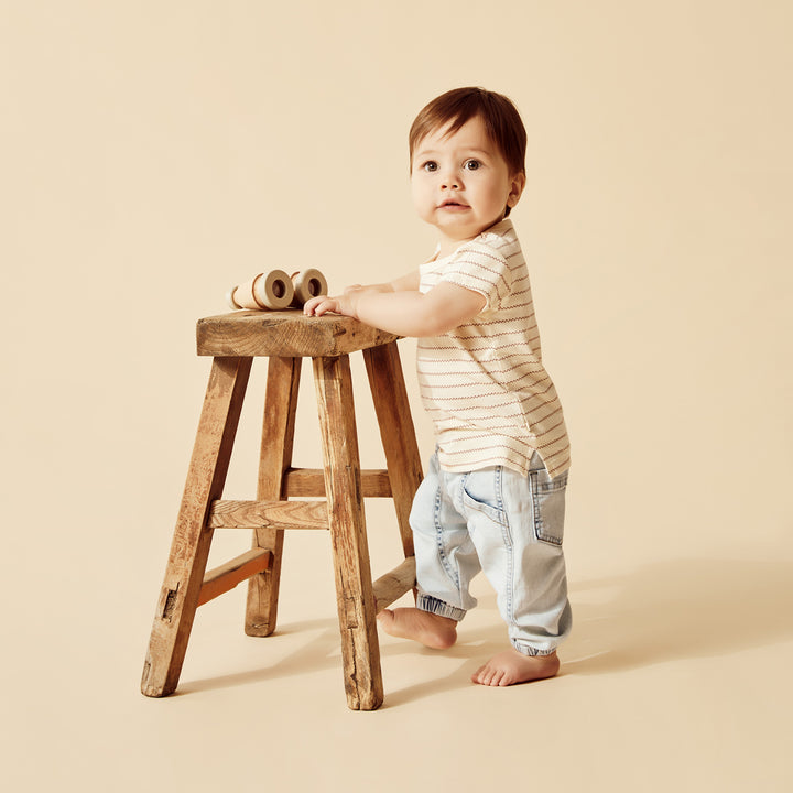 Wilson and Frenchy Squiggle Organic Tee