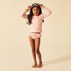 Wilson and Frenchy Amelie Floral Cutwork Rashie Swim set