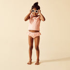 Amelie Floral Crochet Two Piece Swimsuit