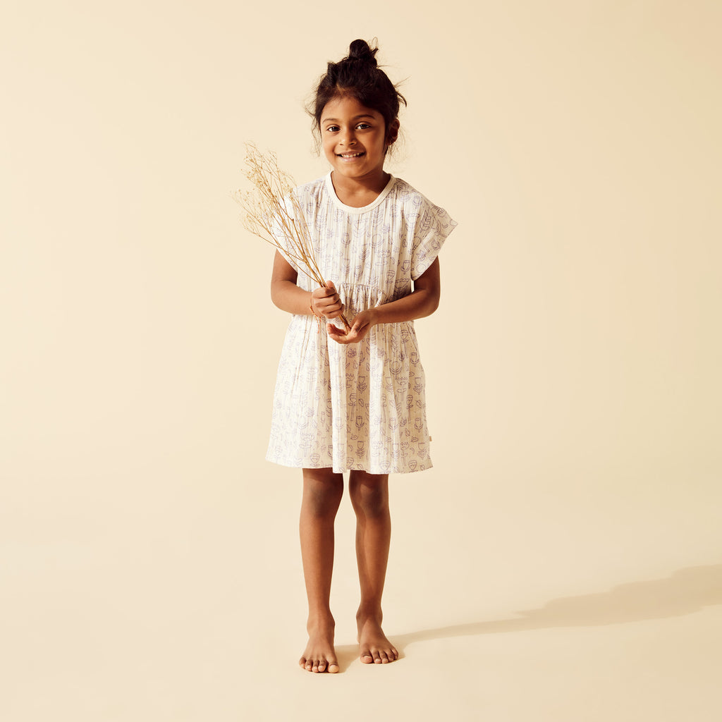 Flow Organic Crinkle Dress