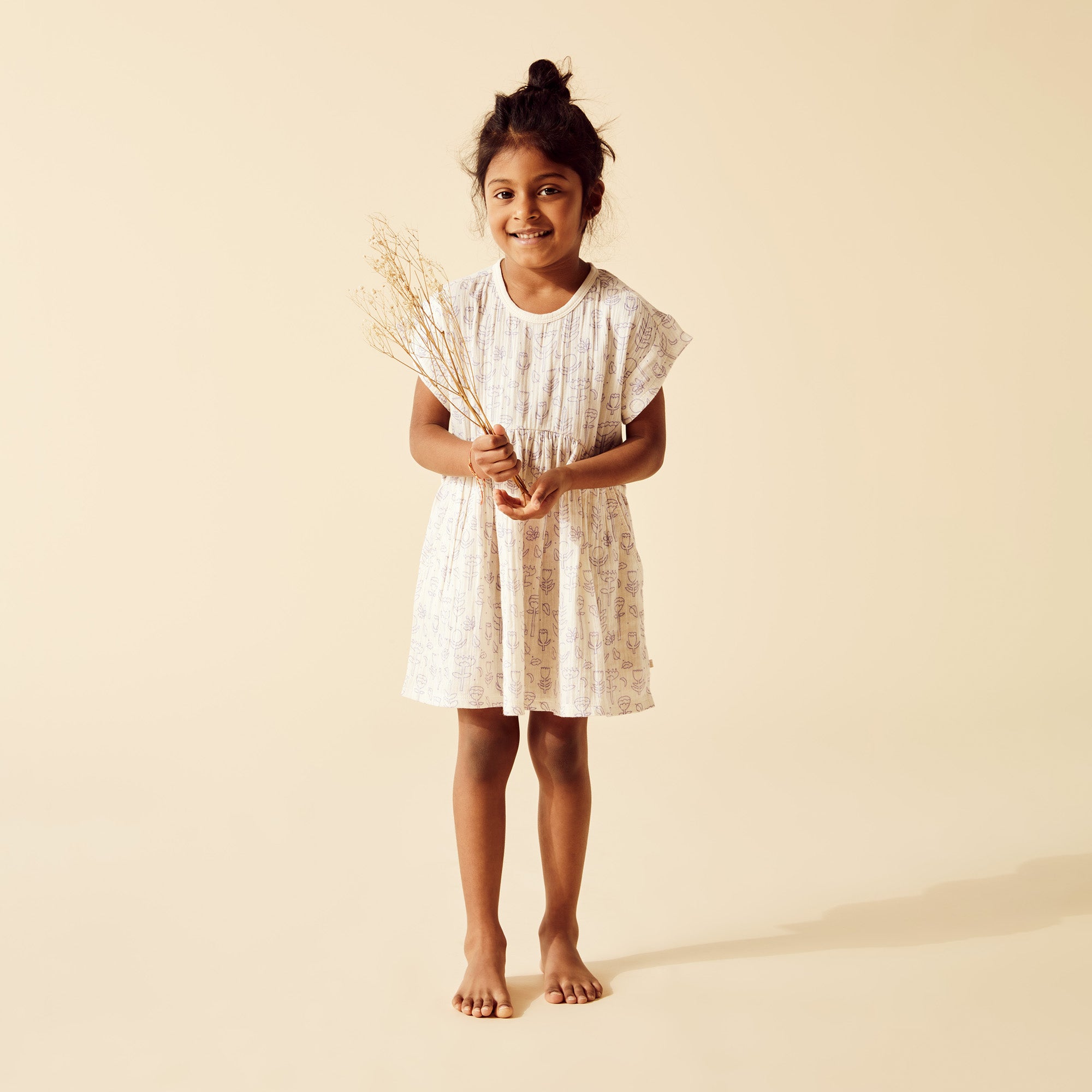 Flow Organic Crinkle Dress
