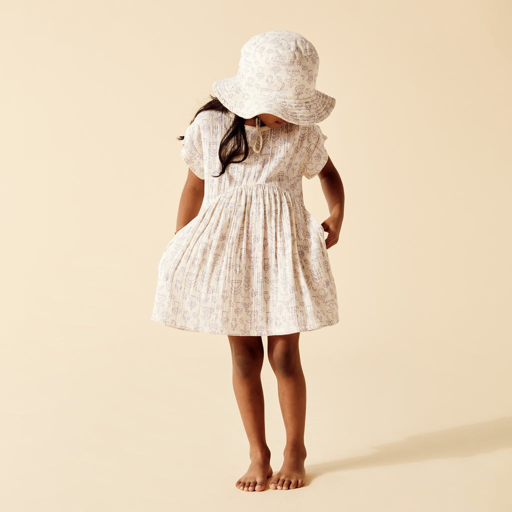 Flow Organic Crinkle Dress