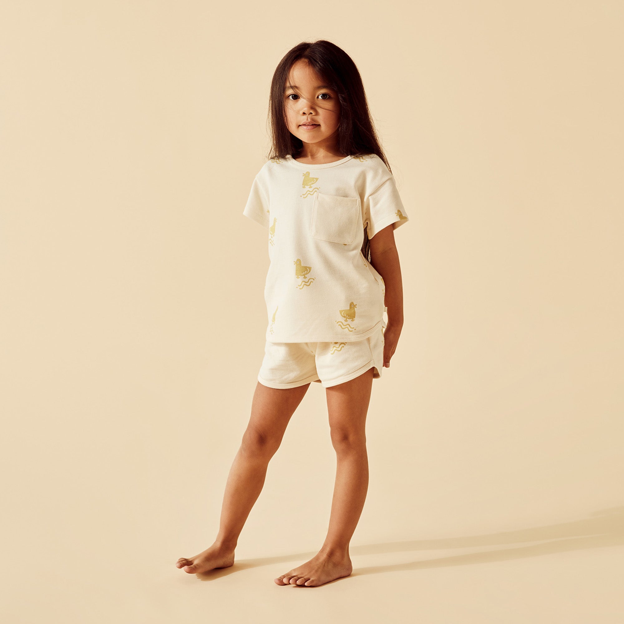 Wilson and Frenchy Quack Quack Organic Short