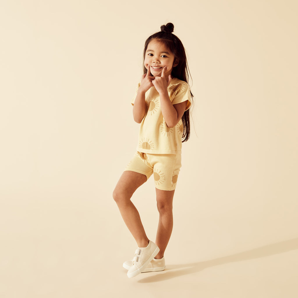Sunshine Organic Knitted Set