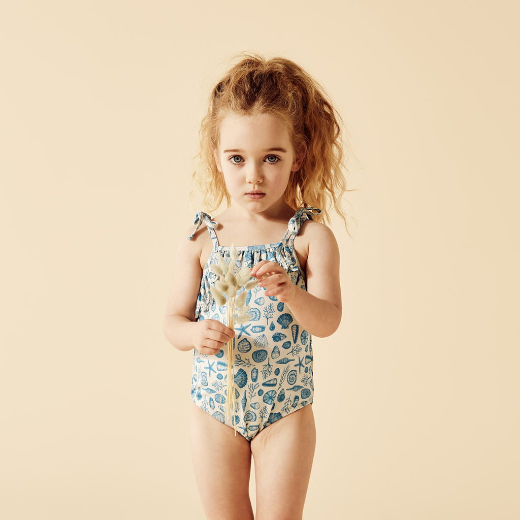 Wilson and Frenchy Shells Cutwork Swimsuit